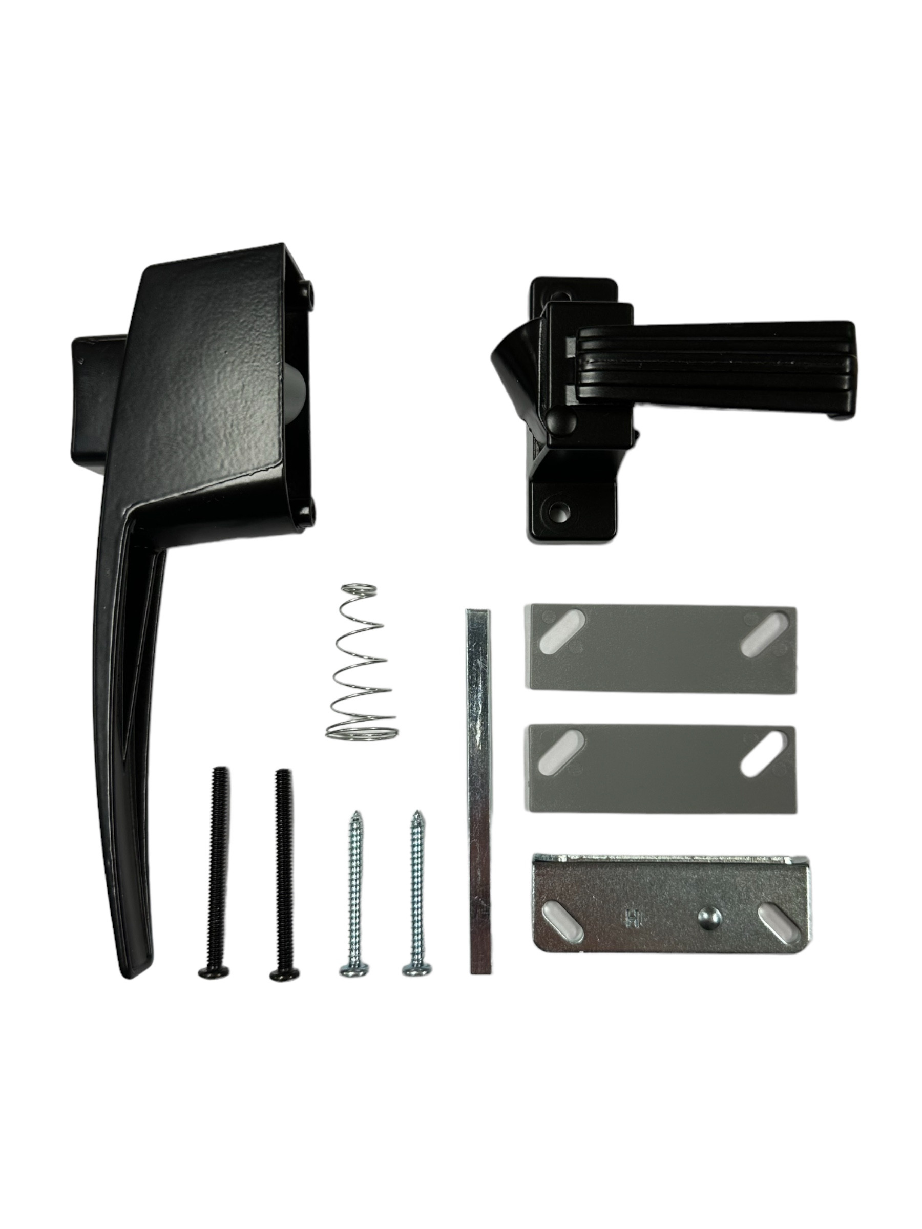 Mobile Home Parts Direct Storm Door Handle Black Latch - H & S Mobile
